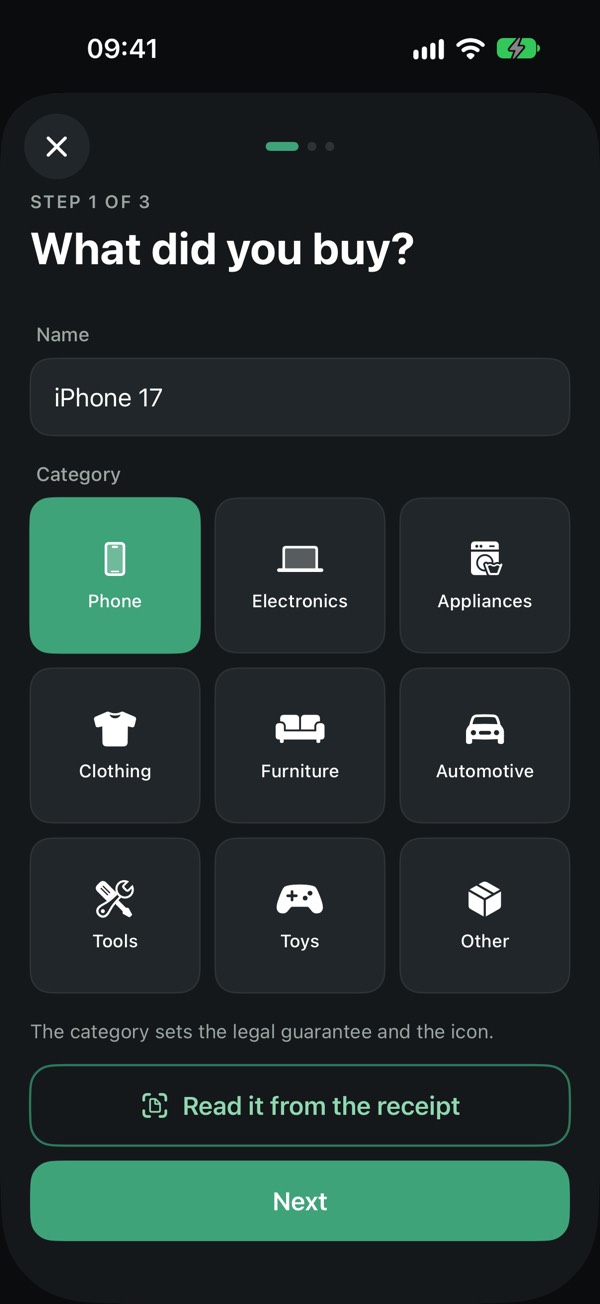 Kover screenshot: Three questions: what, when, how much
