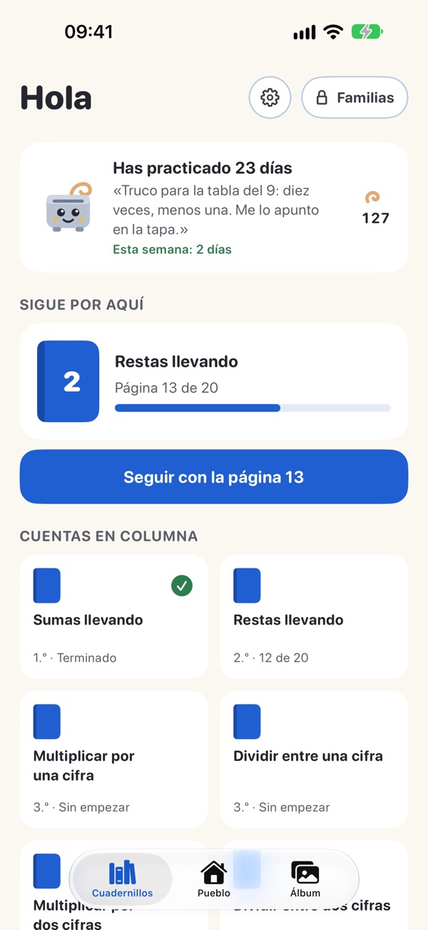 Sacapuntas screenshot: The shelf: what to do next